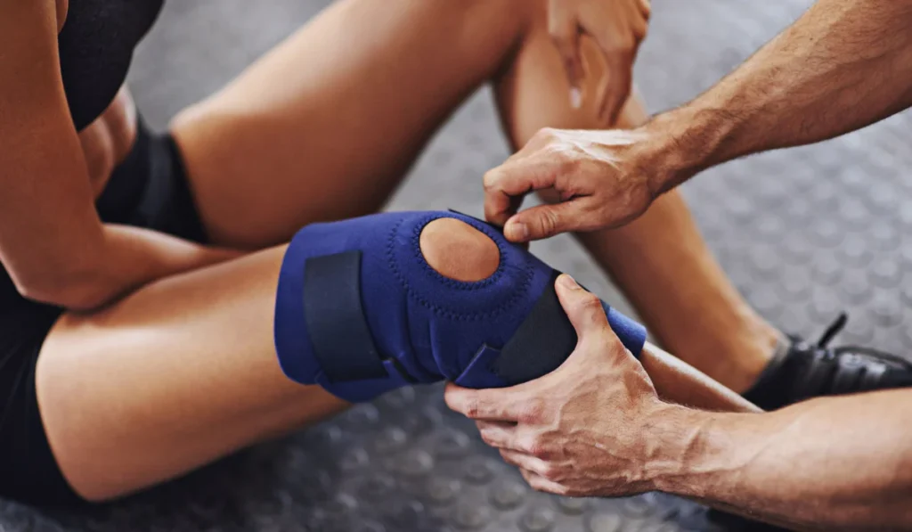 Revitalising Recovery: Effective Rehabilitation Strategies for Muscle Injuries 2 Person undergoing muscle rehabilitation therapy Newport