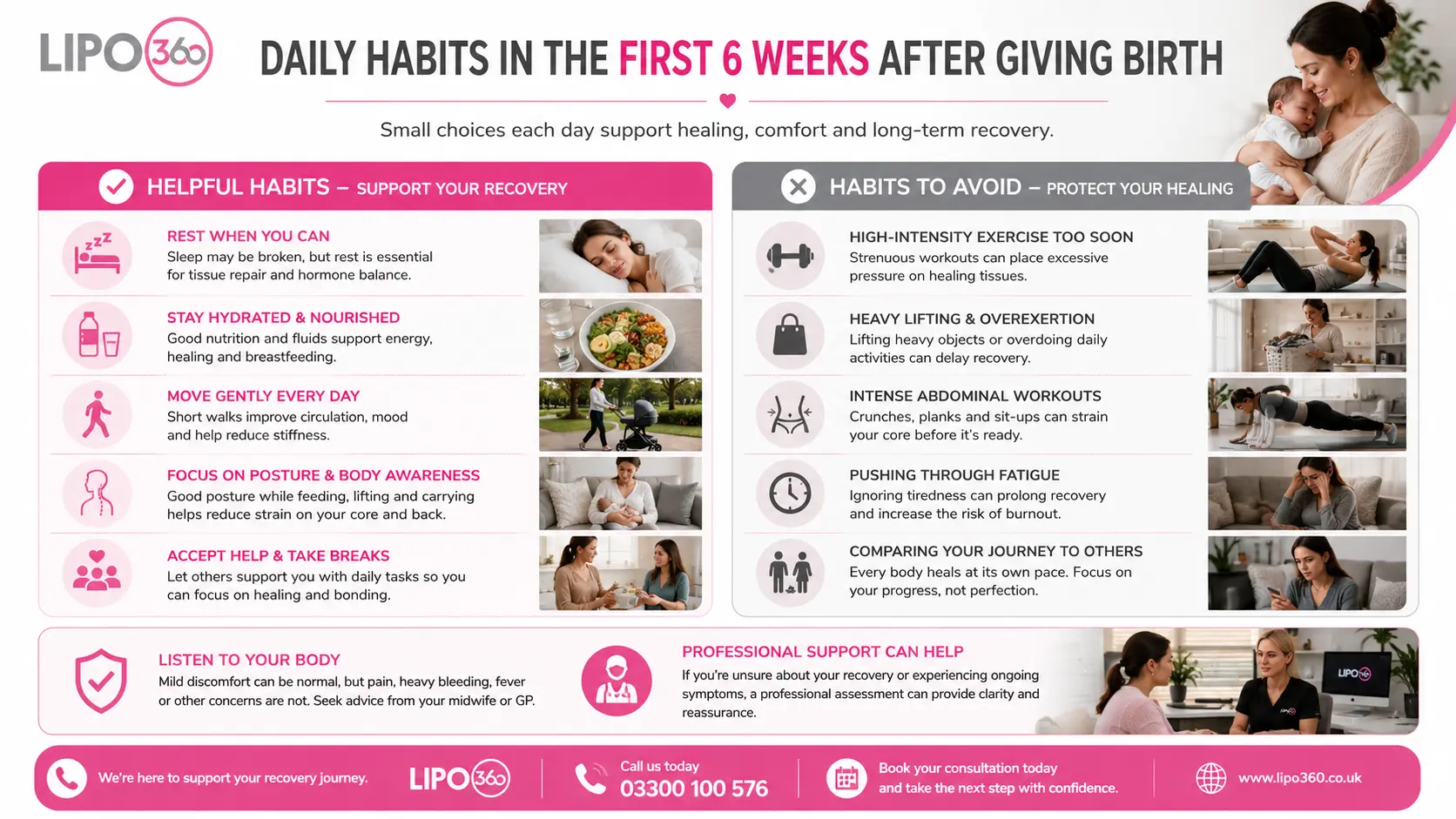 What to Do (and Avoid) in the First 6 Weeks After Giving Birth To Avoid Diastasis Recti 3 First 6 Weeks After Giving Birth To Avoid Diastasis Recti Newport : Daily Habits in the First 6 Weeks After Giving Birth
